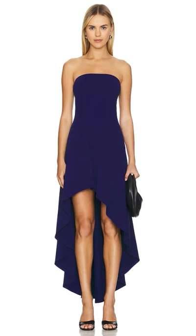 Susana Monaco Schlauchkleid High Low Flared In Navy
