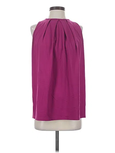 Pre-owned Susana Monaco Sleeveless Blouse In Purple