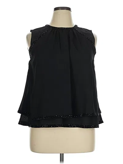 Pre-owned Susana Monaco Sleeveless T-shirt In Black