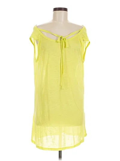 Pre-owned Susana Monaco Sleeveless T-shirt In Yellow