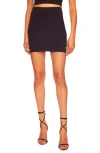 Susana Monaco Slim Miniskirt In Midnight