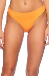 Susana Monaco Solid Bikini Bottoms In Nectarine