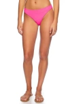 Susana Monaco Solid Bikini Bottoms In Shocking