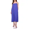 Susana Monaco Spaghetti Strap Jersey Maxi Dress In Purple