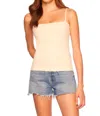 Susana Monaco String Strap Tank Top In Multi