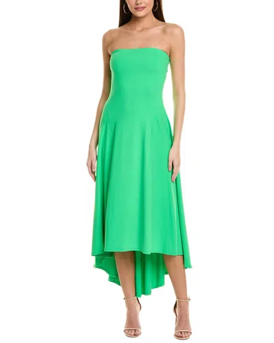 Susana Monaco Strapless High-low Dress In 活力绿