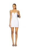 Susana Monaco Stretch Linen V Wire Romper