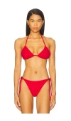 Susana Monaco String Bikini Top In Red