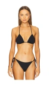 Susana Monaco String Bikini Top In Black