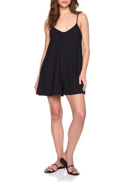 Susana Monaco String Romper In Black