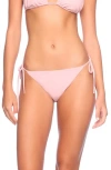 Susana Monaco String Tie Bikini Bottoms In Pink