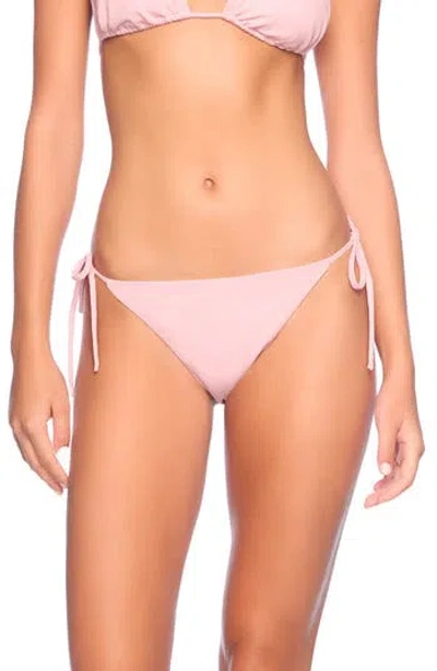 Susana Monaco String Tie Bikini Bottoms In Pink