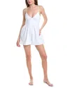 Susana Monaco String V Romper In White