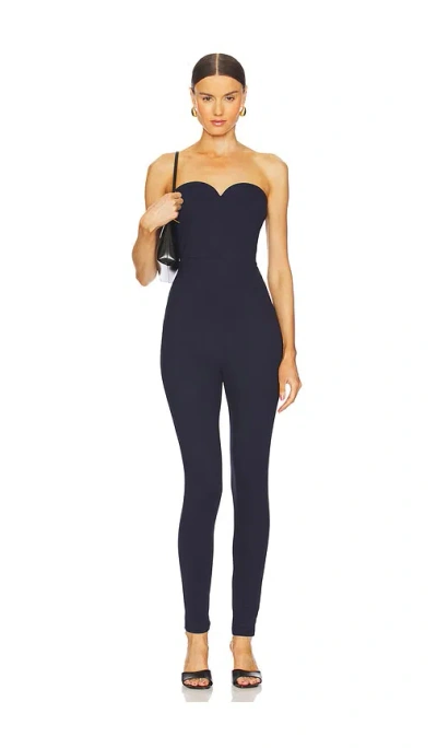 Susana Monaco Sweetheart Catsuit In 漆黑