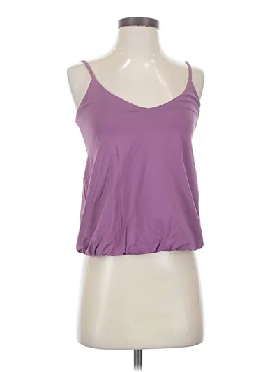 Susana Monaco Tank Top Purple Strapless Neckline Tops