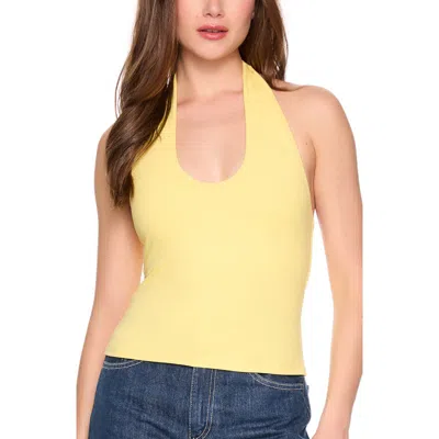 Susana Monaco The Halter Tank In Yellow