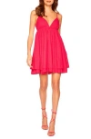 Susana Monaco Tiered Cotton Voile Minidress