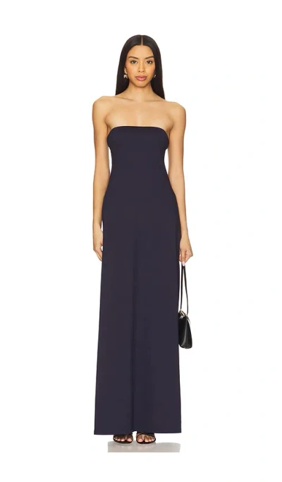 Susana Monaco Tube Flare Dress In Black