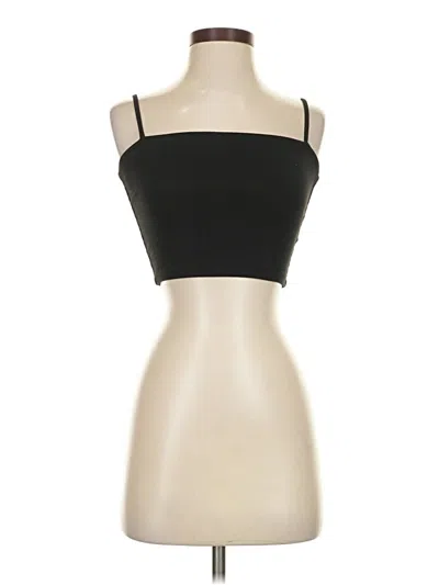 Pre-owned Susana Monaco Tube Top Black Strapless Neckline Tops
