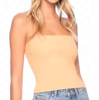 Susana Monaco Tube Top In Cantaloupe In Neutral