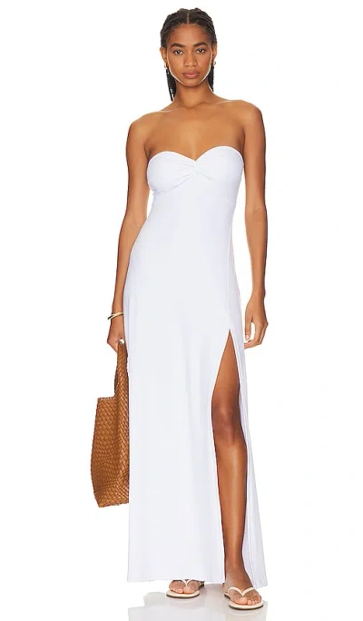 Susana Monaco Twist Front Dress In White