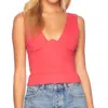 Susana Monaco Underwire Tank Top In Frambroise In Multi