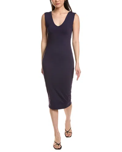 Susana Monaco V Front V Back Tank Dress In Blue