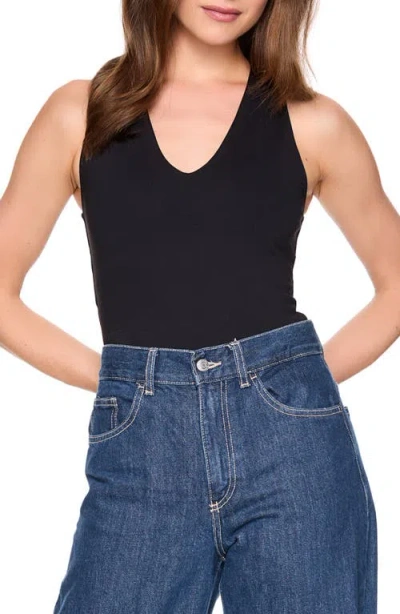 Susana Monaco V-neck Tank In Black