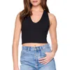 Susana Monaco Essential Urban Tank Top In Black