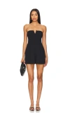 Susana Monaco V Wire Romper In Black