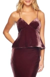 SUSANA MONACO SUSANA MONACO VELVET CAMISOLE