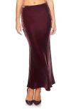 SUSANA MONACO SUSANA MONACO VELVET SLIP SKIRT