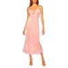 Susana Monaco Velvet Slipdress In Ballet Slipper