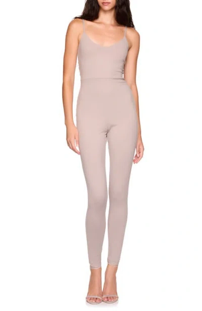 Susana Monaco Very V String Jumspuit In Neutral