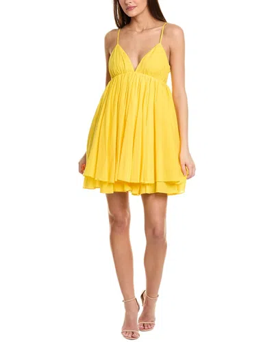 Susana Monaco Voile String V Mini Dress