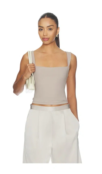 Susana Monaco Wide Angle Strap Tank Top In Multi