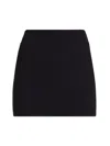 Susana Monaco Women's Fitted Miniskirt In Black