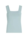 Susana Monaco Women's Jersey Wide-strap Tank In Celadon