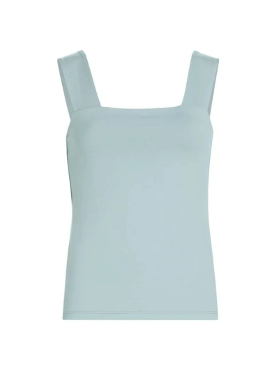 Susana Monaco Women's Jersey Wide-strap Tank In Celadon