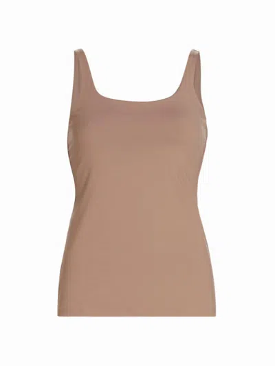 Susana Monaco Women's Scoopneck Tank Top In Coco