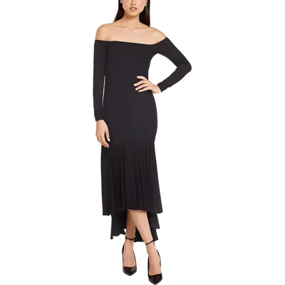 Susana Monaco Womens Hi-low Nylon Evening Dress