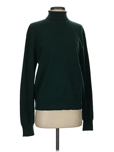Pre-owned Susana Monaco Wool Pullover Sweater In Green