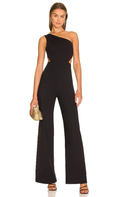 Susana Monaco X Revolve Asymmetrical Cut Out Jumpsuit In Black