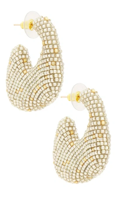 Susana Vega Aria Earrings In 银色