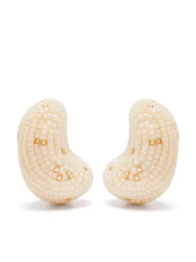 Susana Vega Mini Arele Earrings In Neutrals