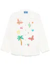 Susanna Blu Gardenia Shirt In White