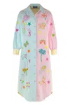 Susanna Blu Giglio Oversize Shirtdress
