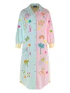 Susanna Blu Giglio Oversize Shirtdress