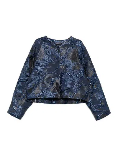 Susanne Bommer Chaqueta Casual - Azul Oscuro In Blue