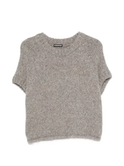 Susanne Bommer Crew-neck Vest In Neutrals